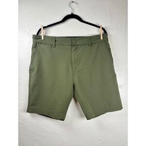 Kyodan Outdoor Mens Sz 34 Performance Shorts Olive Green‎ Stretch Hiking Golf